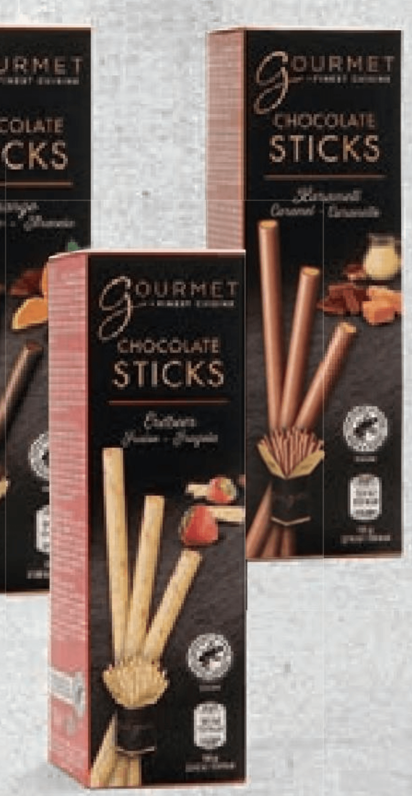 Deluxe čokoladne palčke 125 g