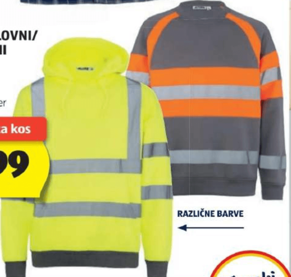Topcraft Moški delovni/varnostni pulover