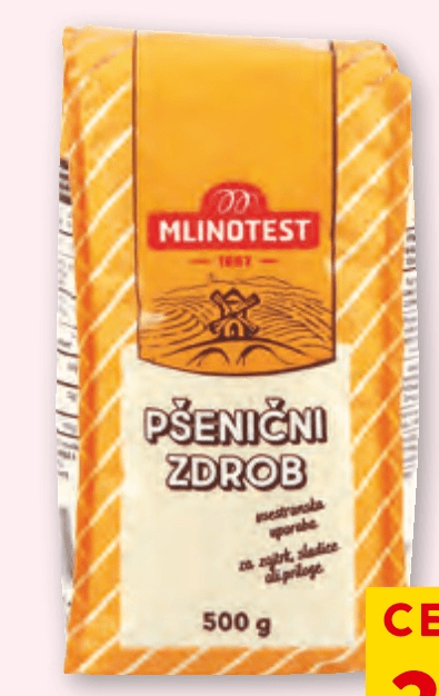 Pšenični zdrob 500 g - Akcija v trgovini Spar