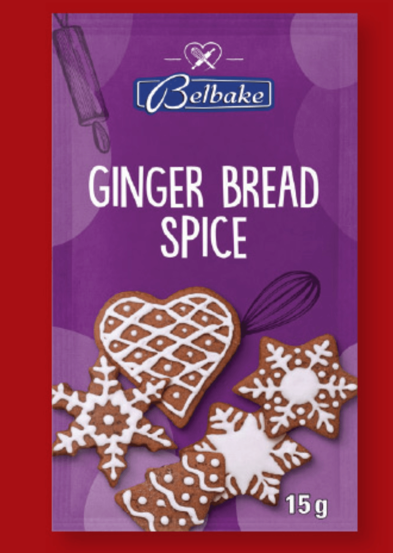 Belbake Začimba za medenjake 15 g