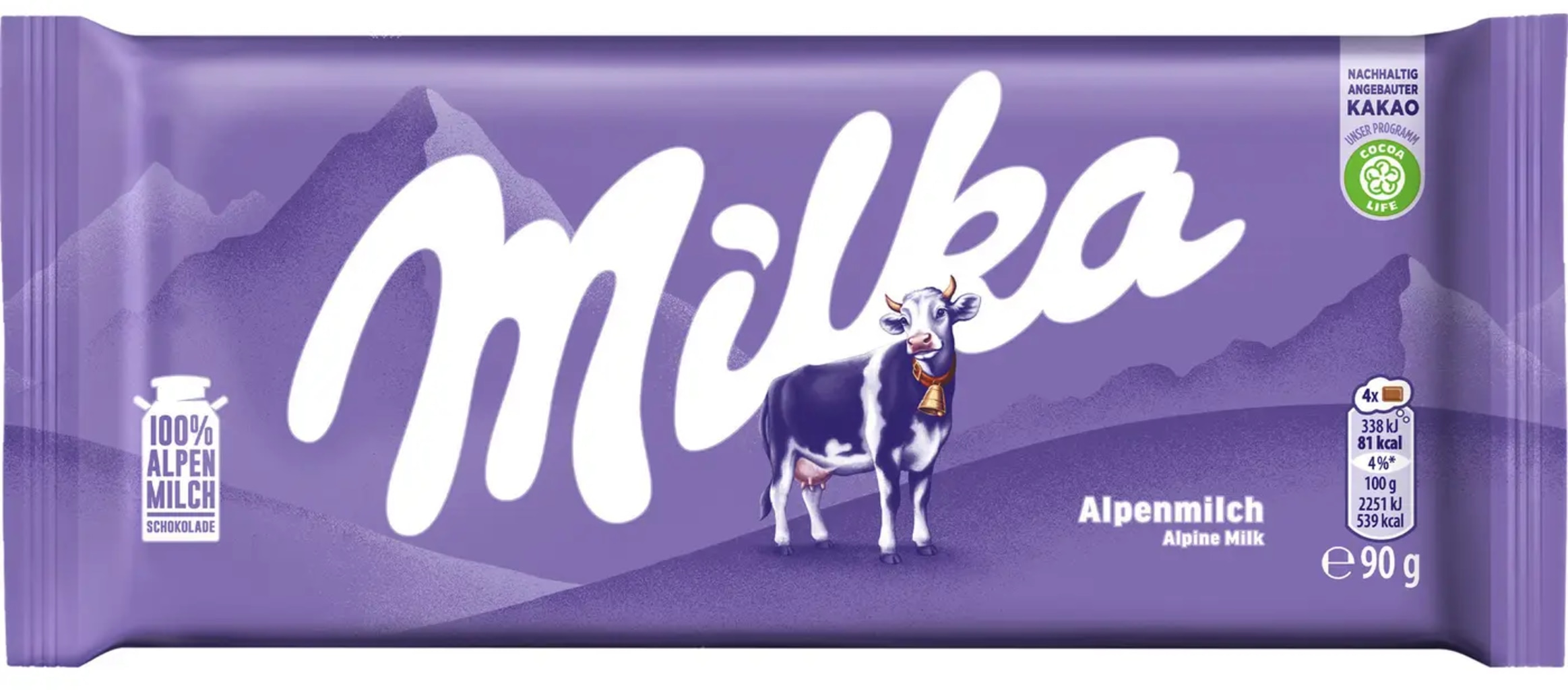 Izbrane čokolade Milka 90 ali 100 g