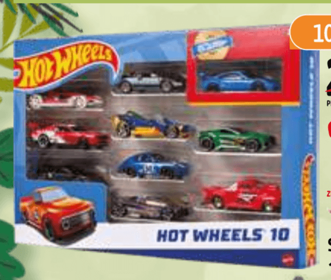 SET AVTOMOBILČKOV 10/1 Hot Wheels