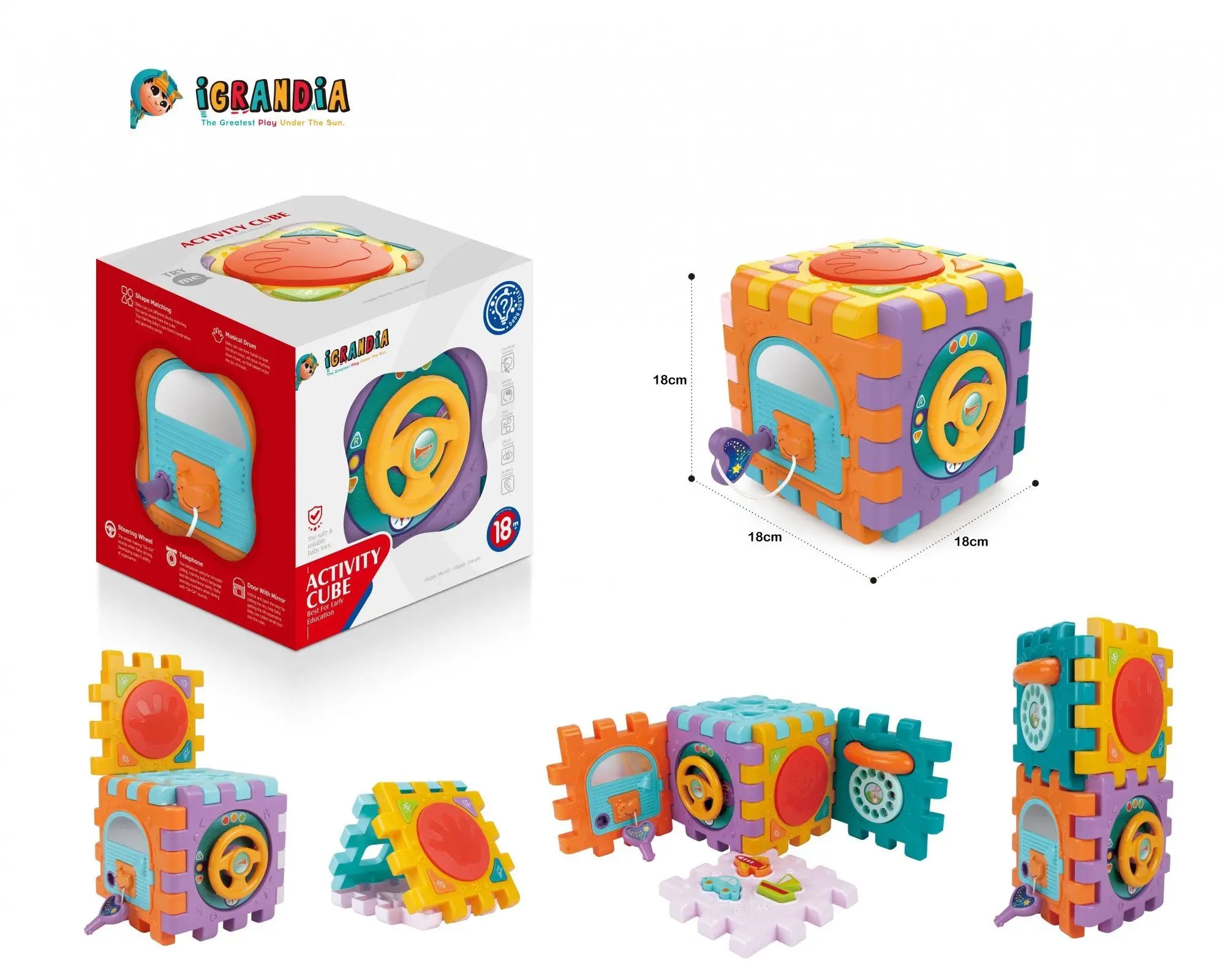 IGGY ZIGGY Interaktivna kocka Iggy Ziggy