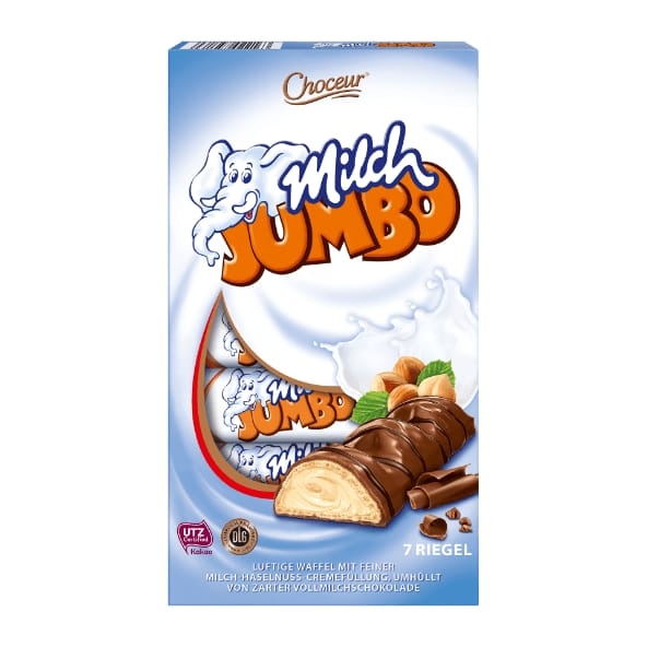 Choceur Mlečne čokoladice Jumbo 150 g