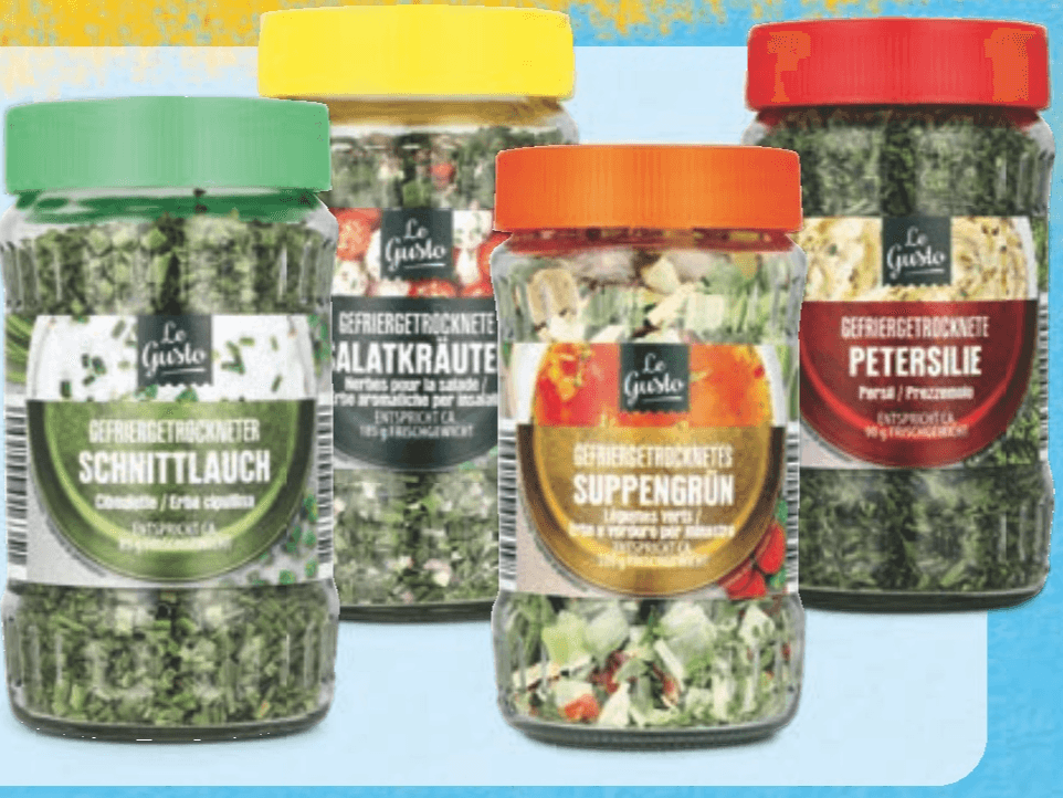 Le Gusto Kuhinjske začimbe 25 g-13 g - Akcija v trgovini Hofer