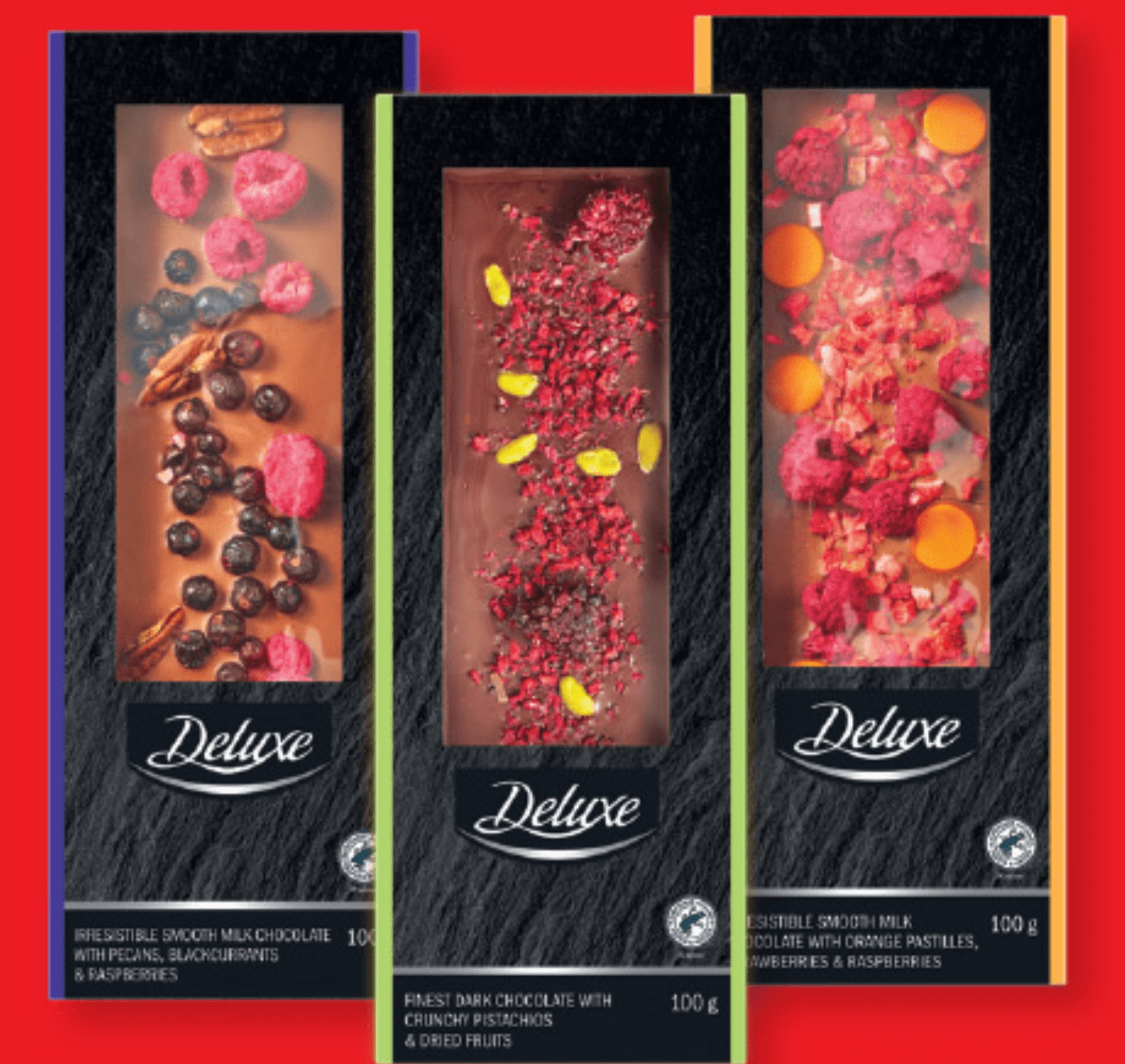 Deluxe Ročno izdelana čokolada 100 g