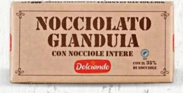 Čokolada Nocciolato Gianduia s celimi lešniki 480 g
