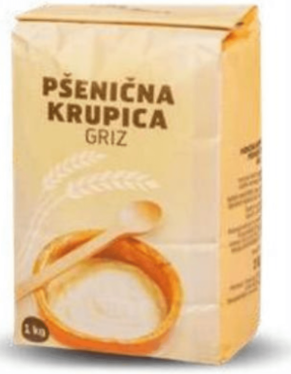 Pšenični zdrob 1 kg - Akcija v trgovini Eurospin