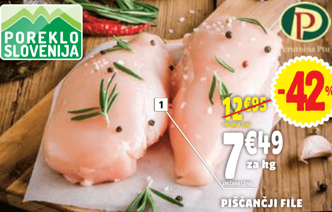 Piščančji file Perutnina Ptuj