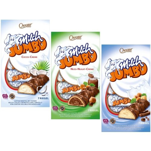 Choeceur Mlečne čokoladice Jumbo 150 g