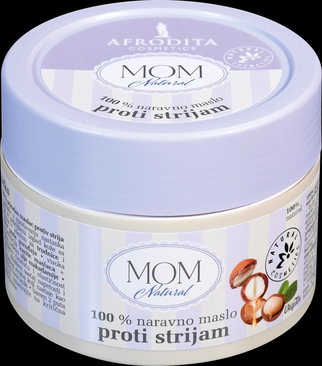 AFRODITA COSMETICS Mom Natural 100% naravno maslo proti strijam 200 ml
