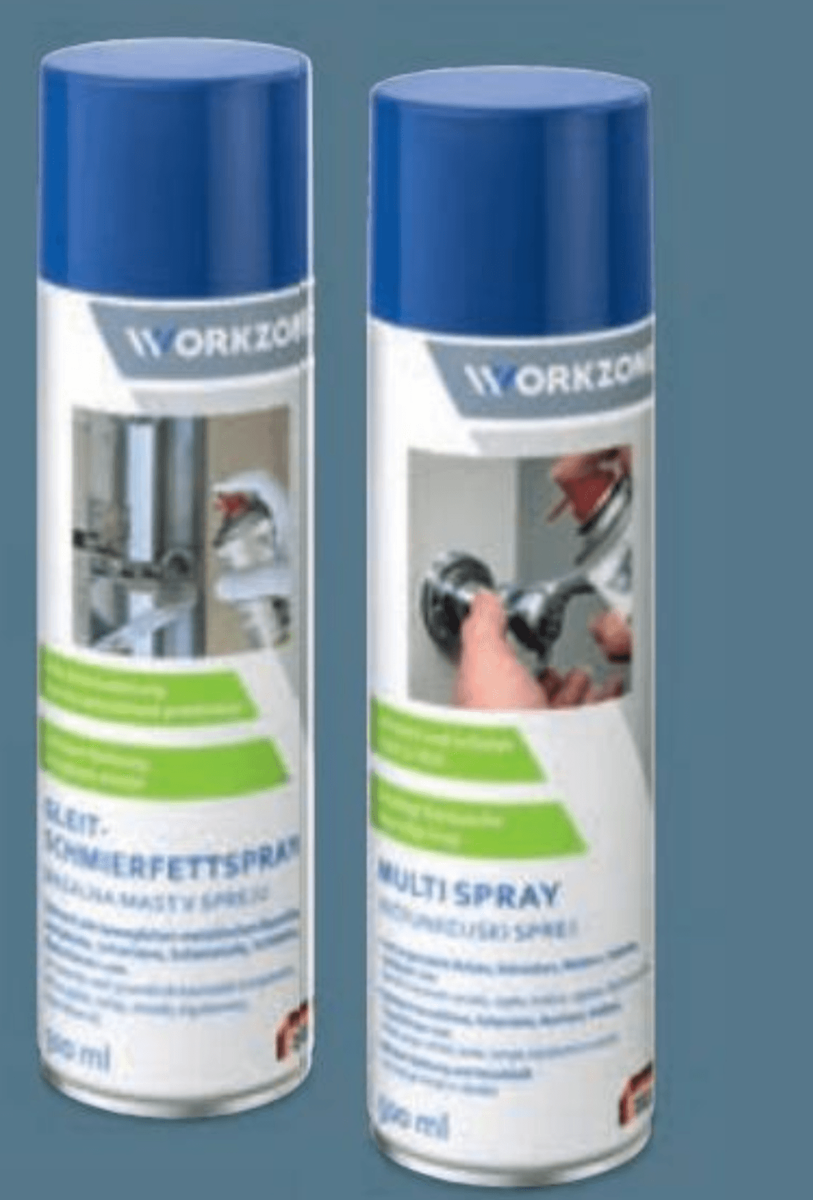 WORKZONE SILIKONSKO OLJE V SPREJU 500 ml