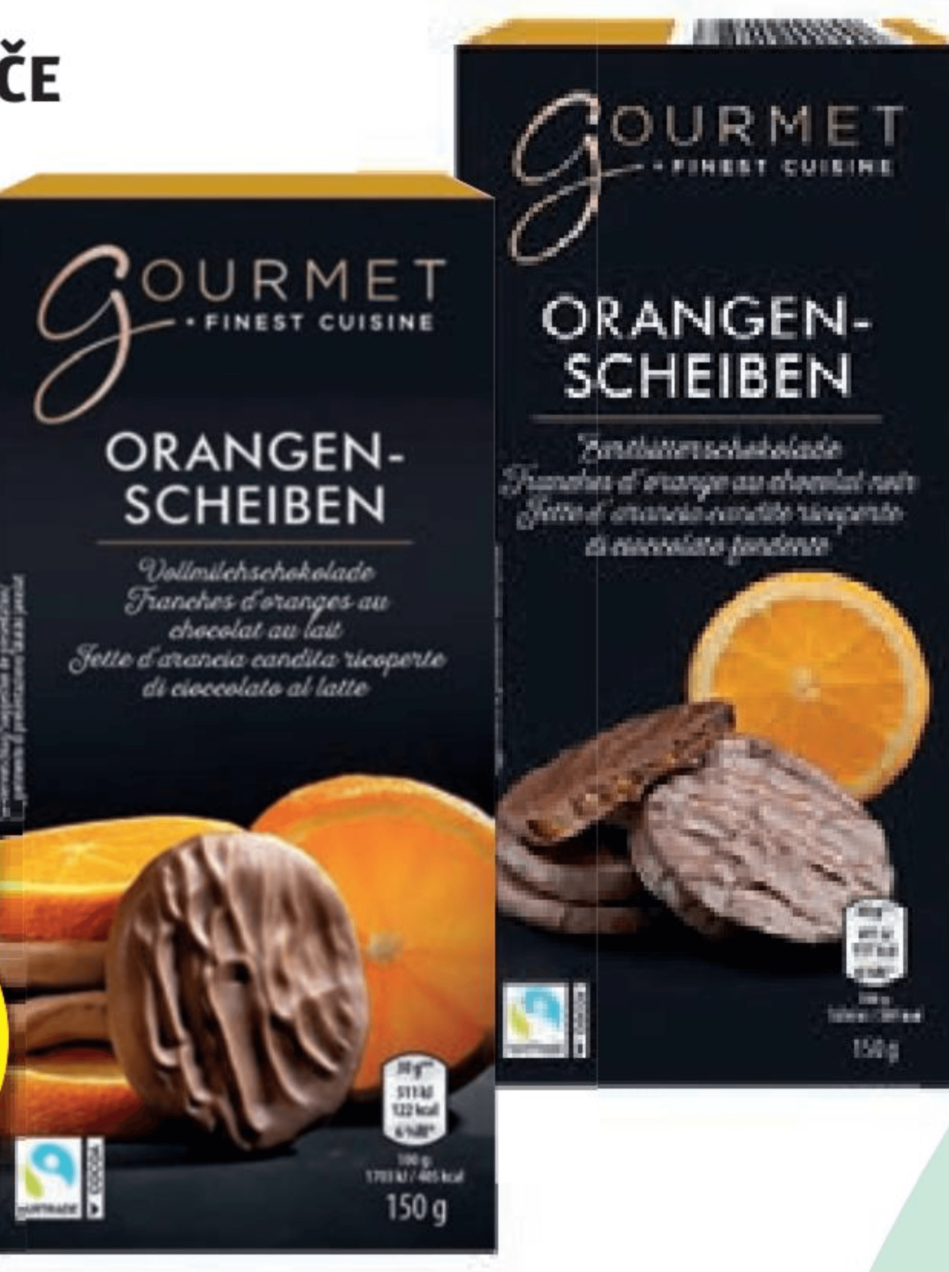 Gourmet Finest Cuisine Rezine pomaranče v čokoladi 150 g