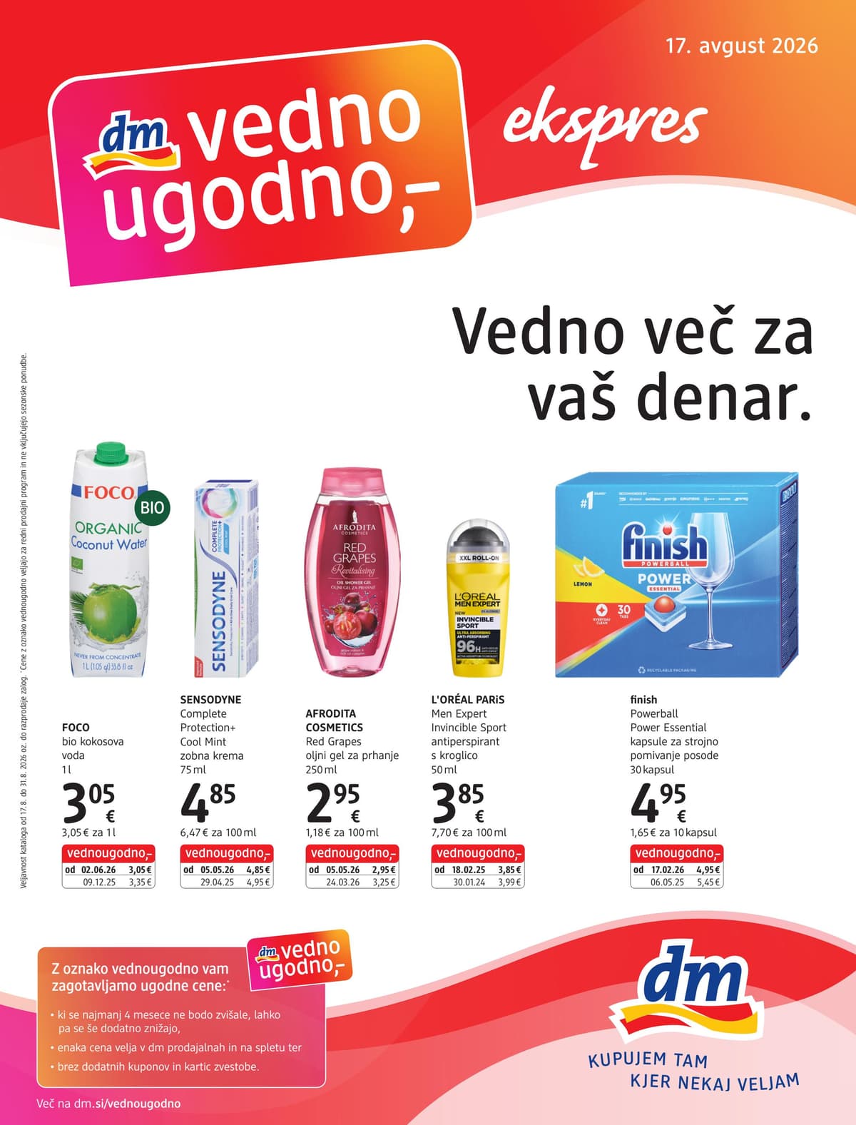 Dm katalog od 08/17/2026 - Ekspres avgust 2026