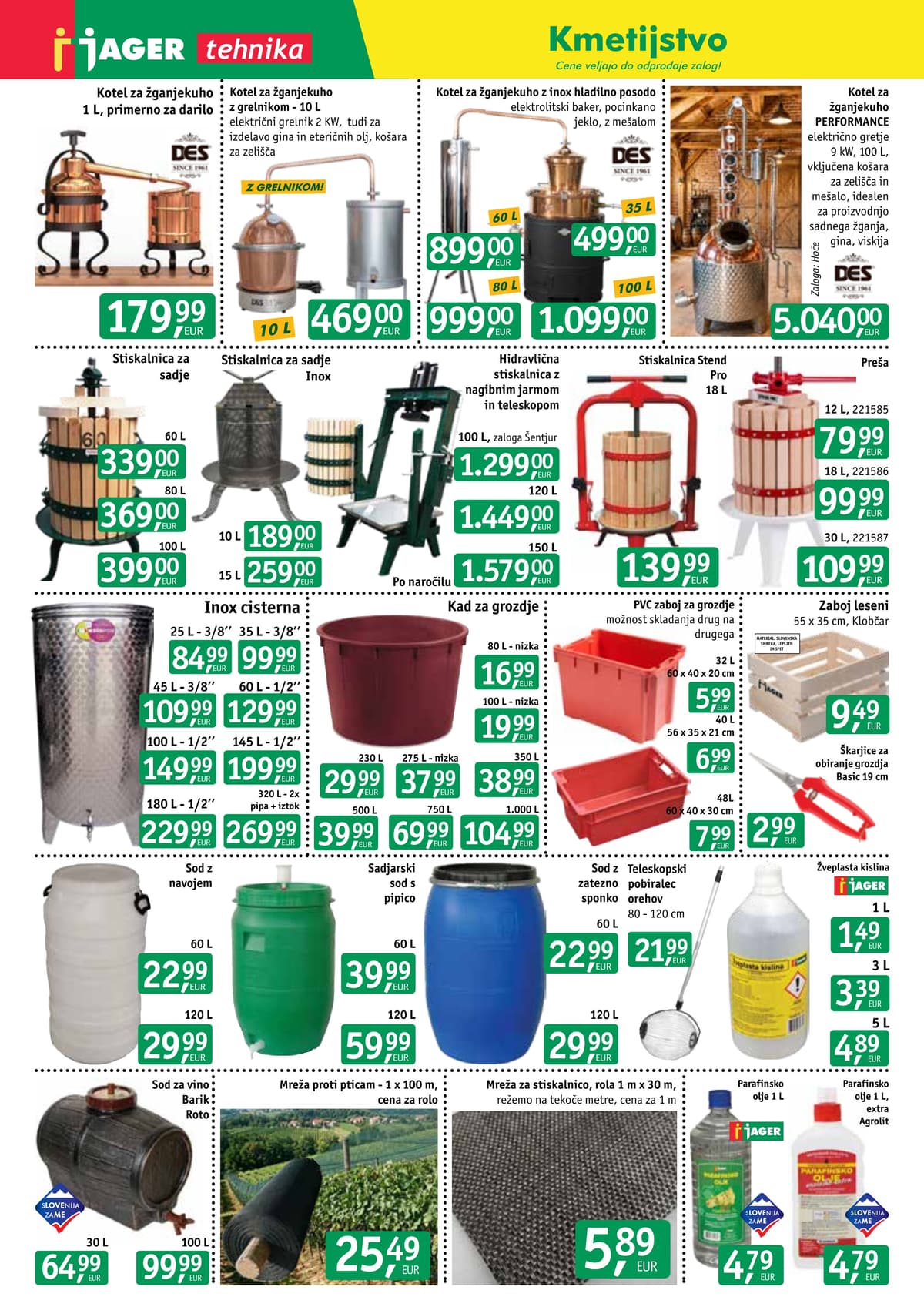 Jager katalog od 08/19/2026 - Tehnika