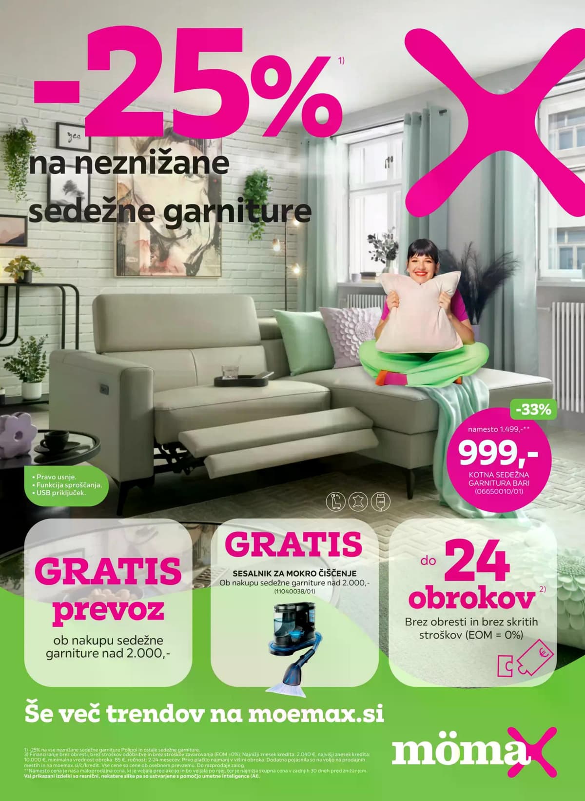 Mömax katalog od 08/17/2026 - -25% na neznižane sedežne garniture