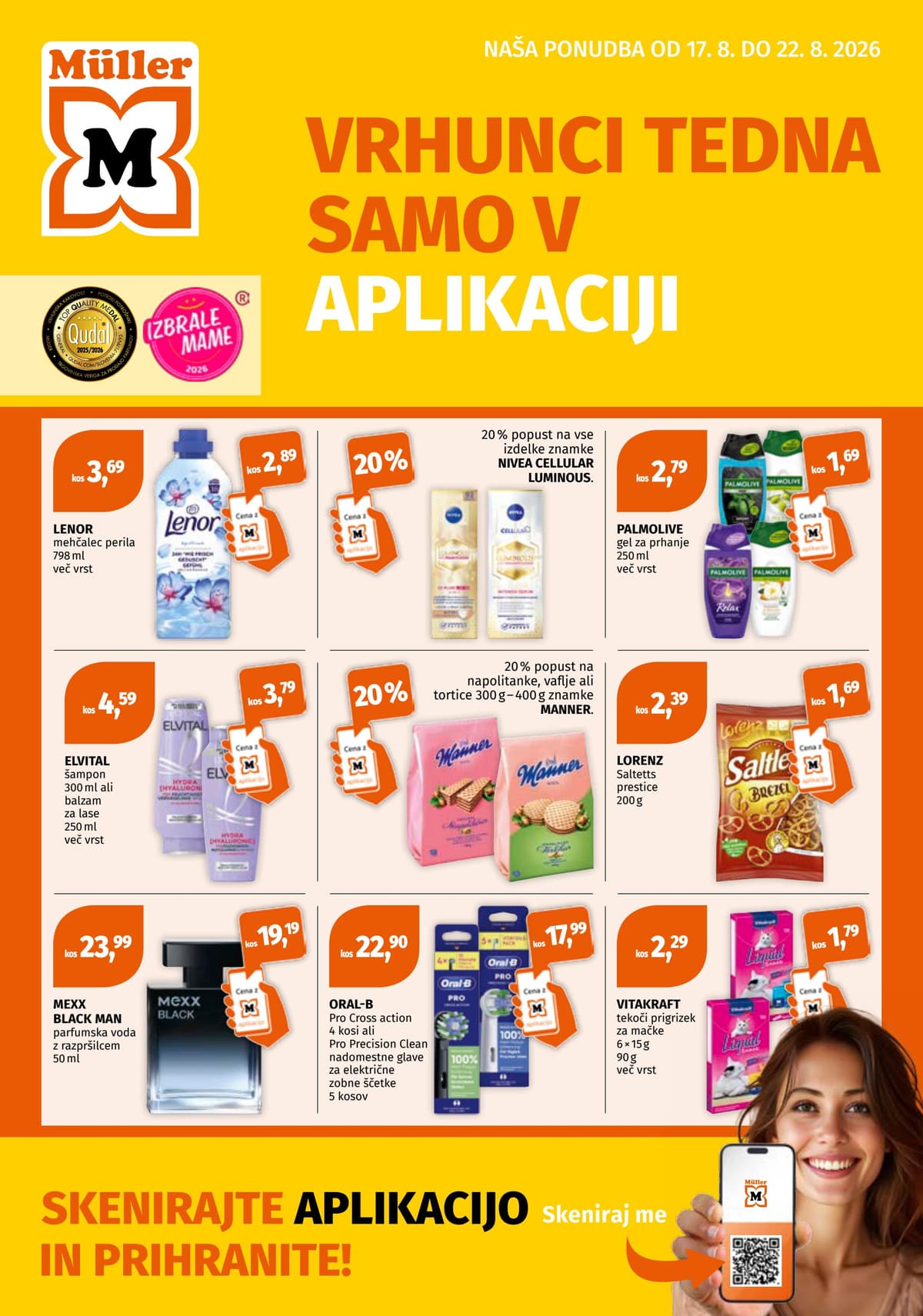 Mueller katalog od 08/17/2026 - Vrhunci tedna