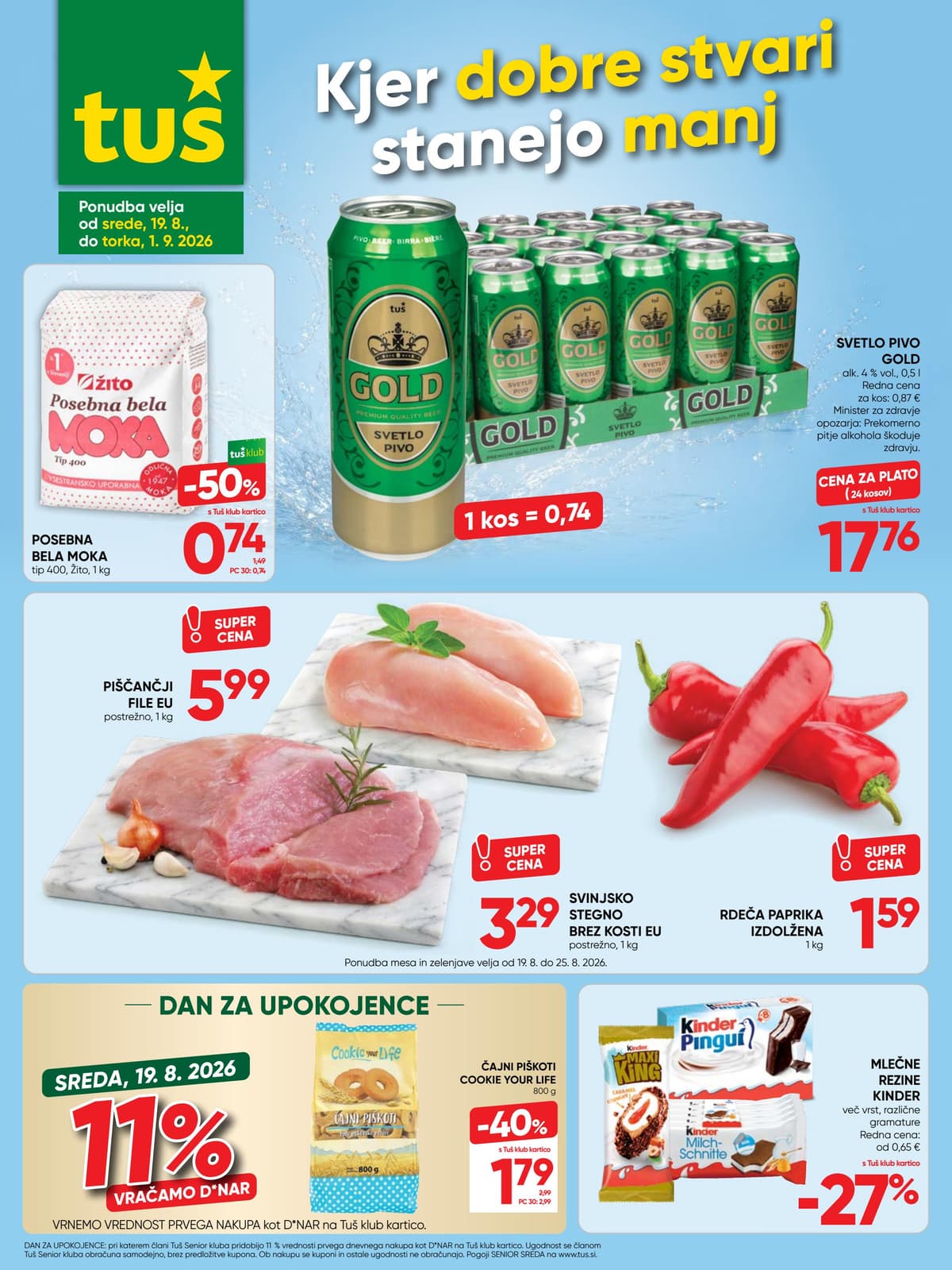 Tuš katalog od 08/19/2026 - Akcijska Ponudba