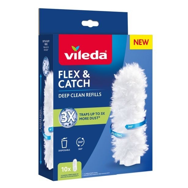 Vileda prevleka za brisalec prahu Flex & Catch 10 kosov Akcija u trgovini Spar
