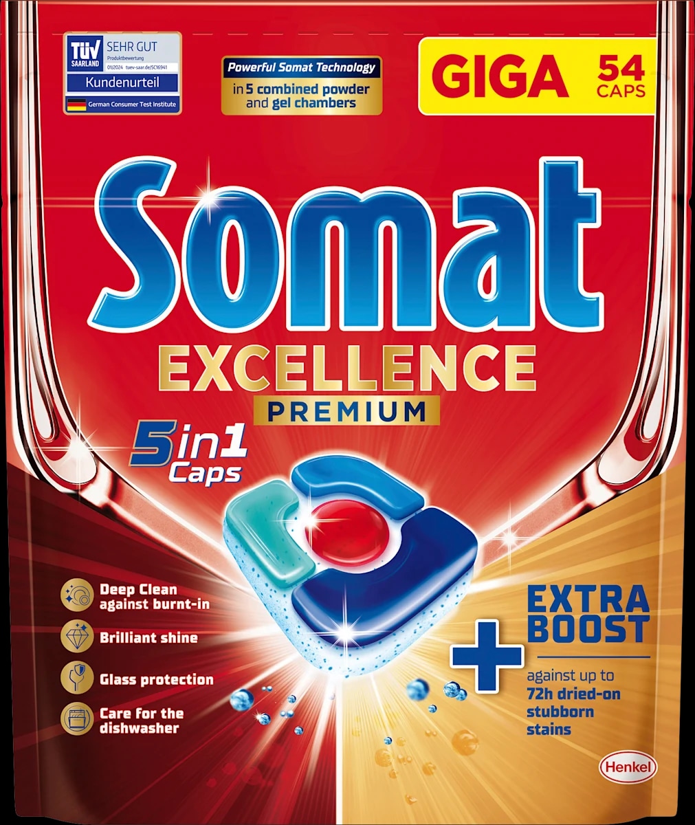 Tablete ali gel Somat 50/1 / 60 pranj / 60/1 Akcija u trgovini Jager
