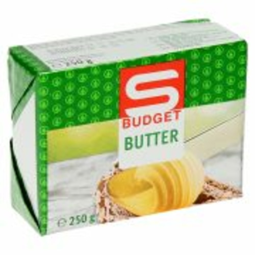 Maslo 250 g Budget Akcija u trgovini Spar