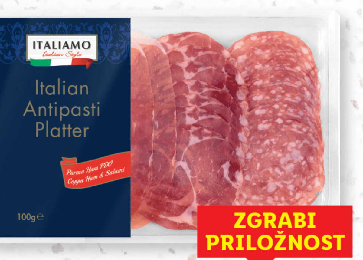 Italiamo narezek na italijanski način 100 g Akcija u trgovini Lidl