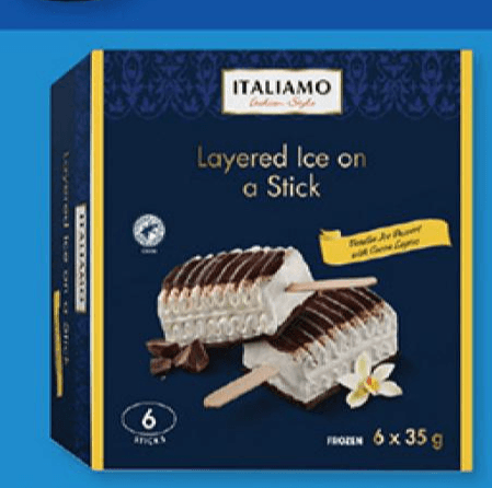 Italiamo sladoled v plasteh 342 ml Akcija u trgovini Lidl
