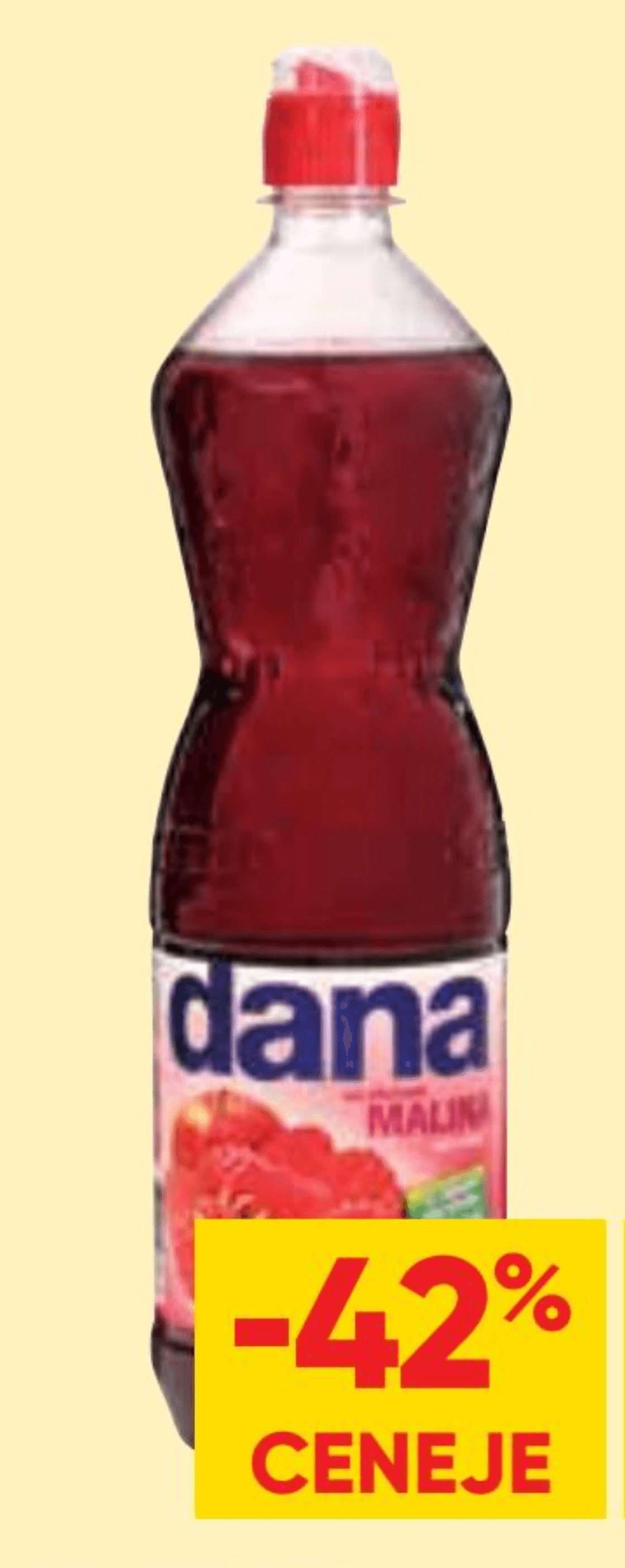 Sirup Dana 1 l Akcija u trgovini Tuš