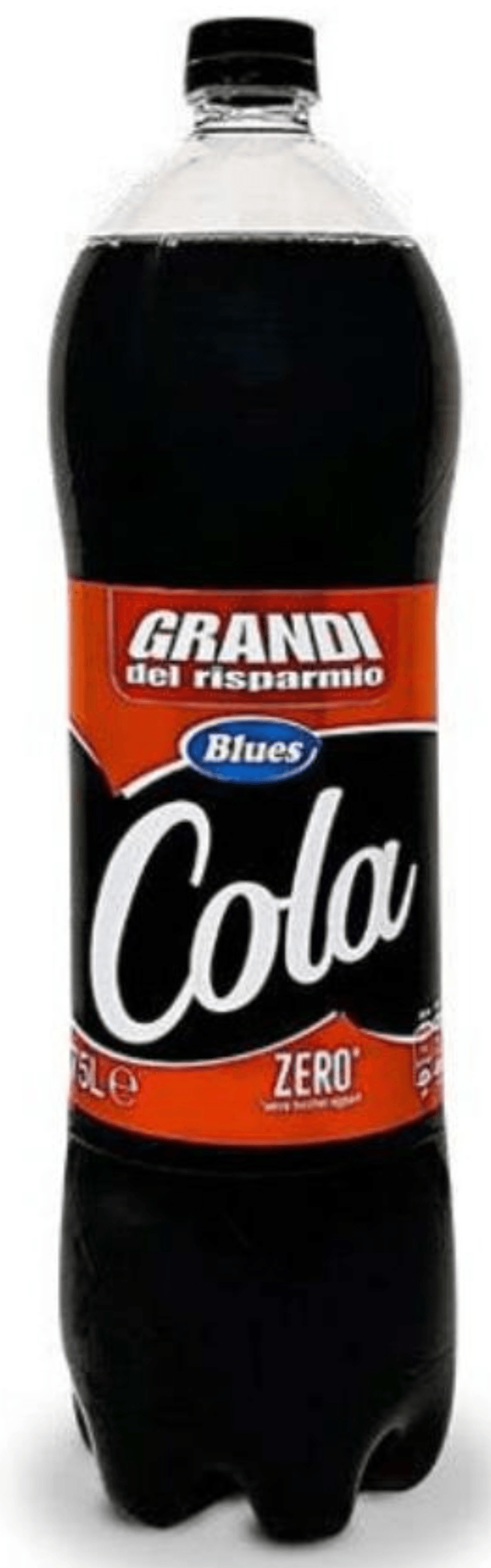 Pijača Cola brez dodanega sladkorja 1,5 l Blues Akcija u trgovini Eurospin