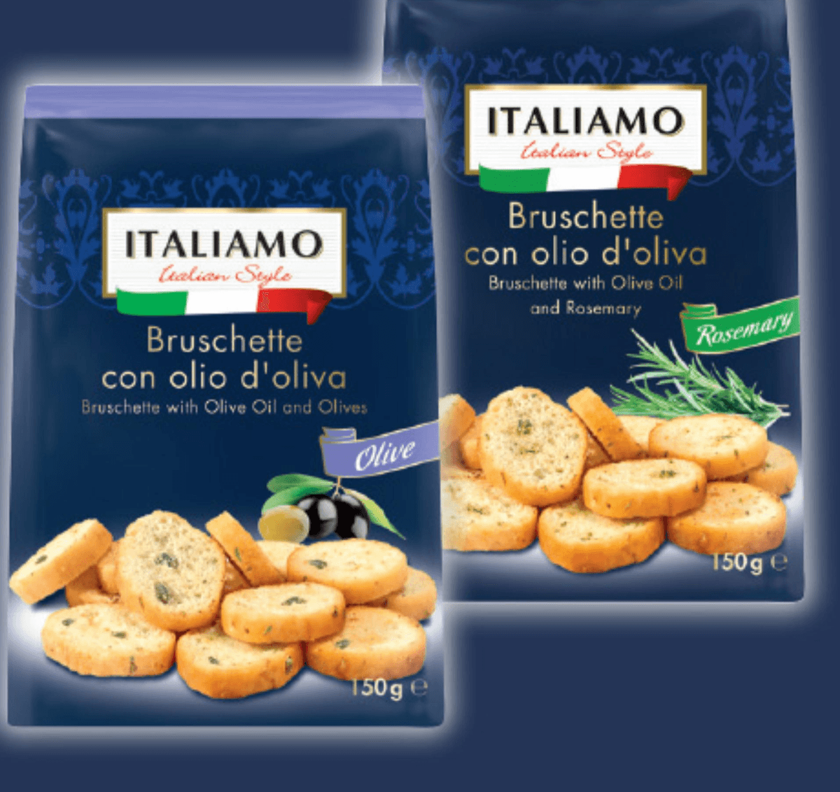 Italiamo kruhki Bruschette 150 g Akcija u trgovini Lidl