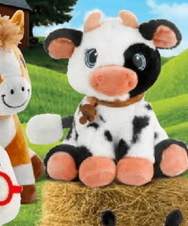 Plišasta igrača Živalice 4 Kmetija Akcija u trgovini Mercator