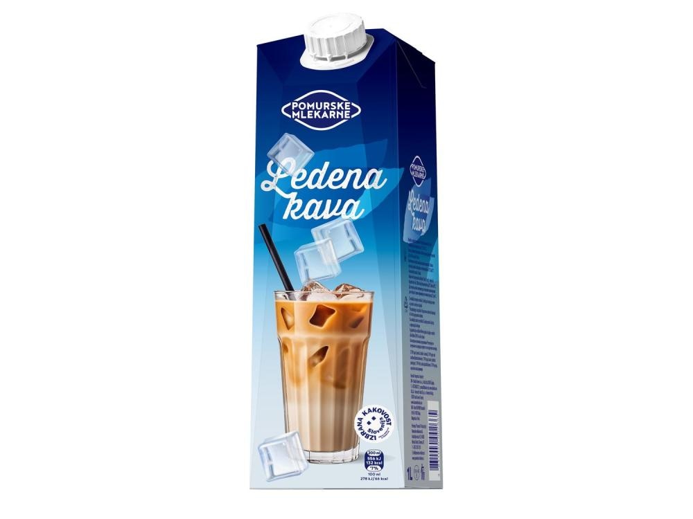 Ledena kava Pomurske mlekarne 1 l Akcija u trgovini Spar