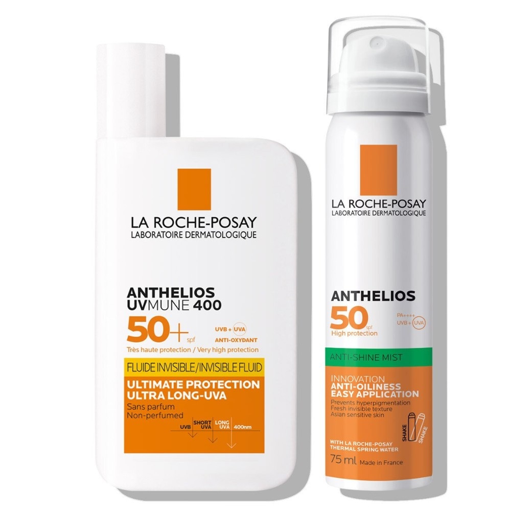 Copack za sončenje La Roche-Posay vlažilna krema za sončenje ZF50 in mleko za po sončenju 50 ml + 75 ml Akcija u trgovini Spar