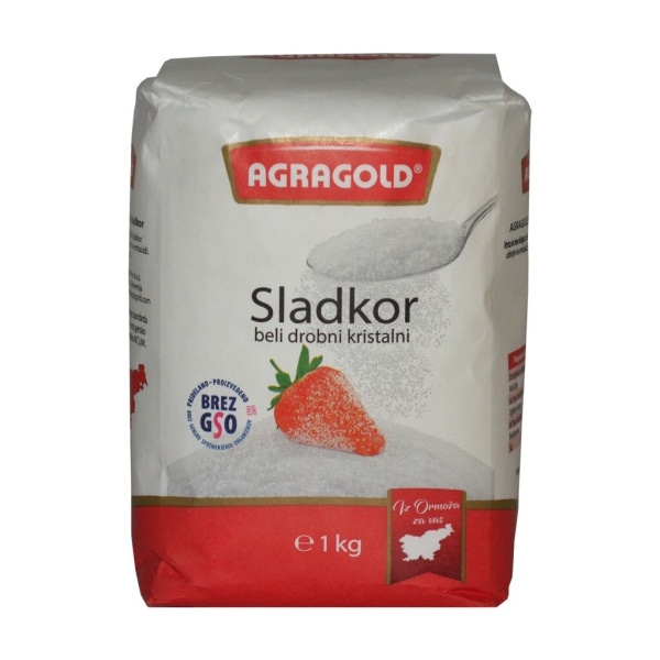 Beli kristalni sladkor Agragold 1 kg Akcija u trgovini Tuš