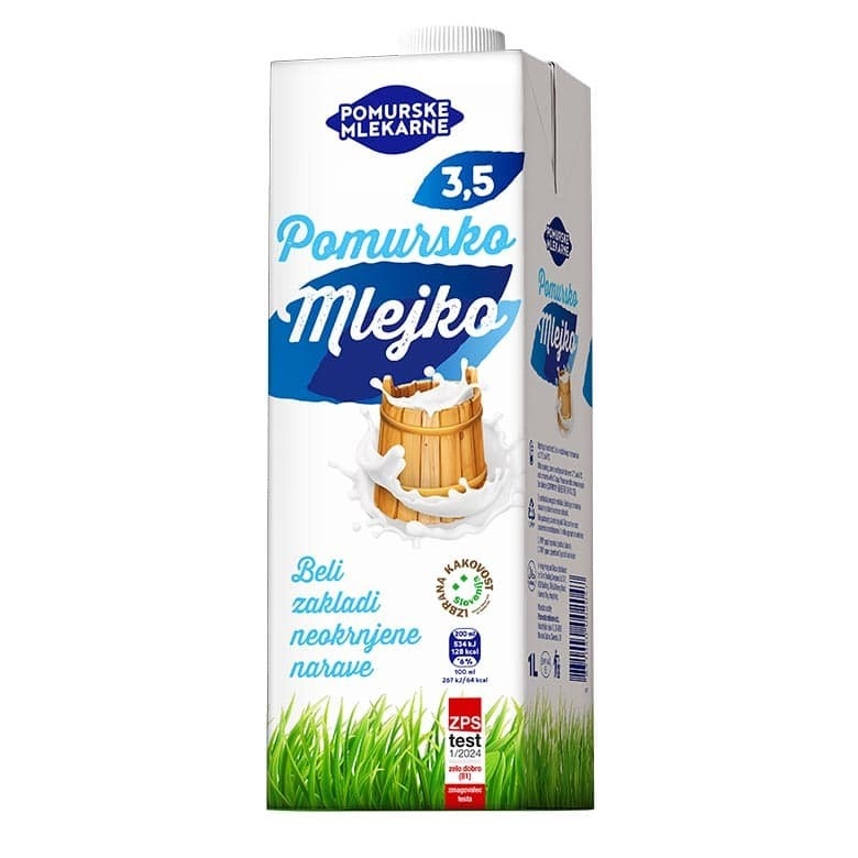 Pomursko Mlejko IK 1 l Pomurske Mlekarne Akcija u trgovini Tuš