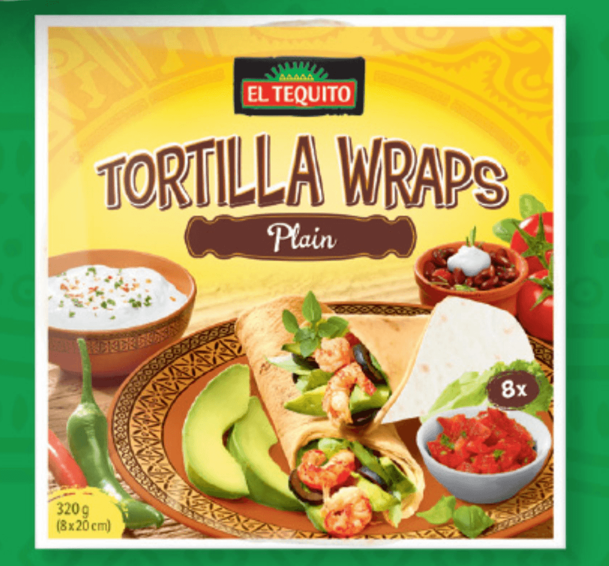 El Tequito Male tortilje 320 g Akcija u trgovini Lidl