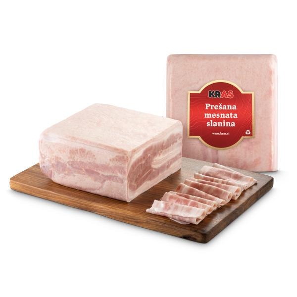 Prešana mesnata slanina Kras Akcija u trgovini Mercator
