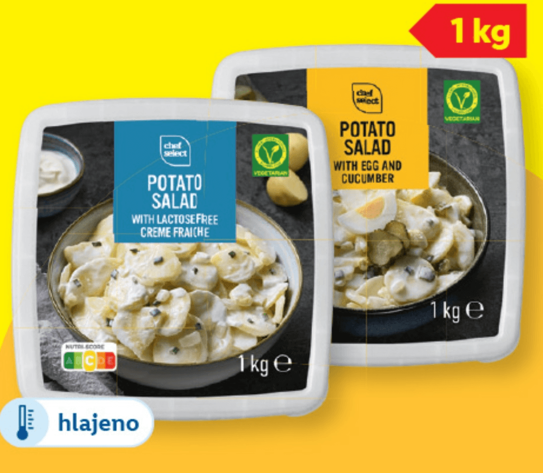 Chef Select mešana solata 125 g Akcija u trgovini Lidl