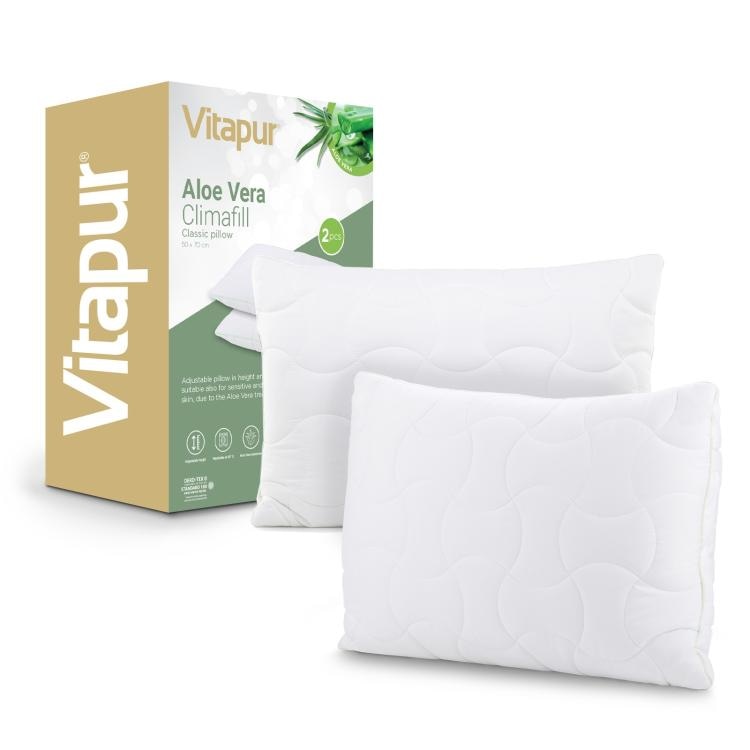 Vzglavnik Aloe Vera Climafill 50 x 70 cm Vitapur Akcija u trgovini Jager