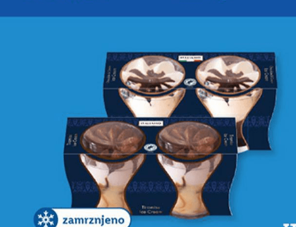 Italiamo sladoledni desert 2 x 150 ml Akcija u trgovini Lidl