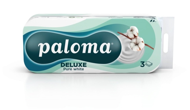 Toaletni papir Paloma Deluxe 10/1 4-slojni Akcija u trgovini E.Leclerc