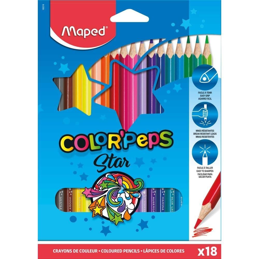 Maped barvice Color'Peps Star 18/1 Akcija u trgovini E.Leclerc