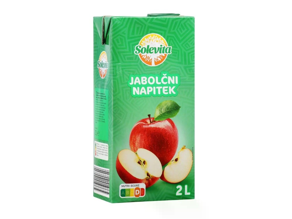 Solevita jabolčni napitek 2 L Akcija u trgovini Lidl