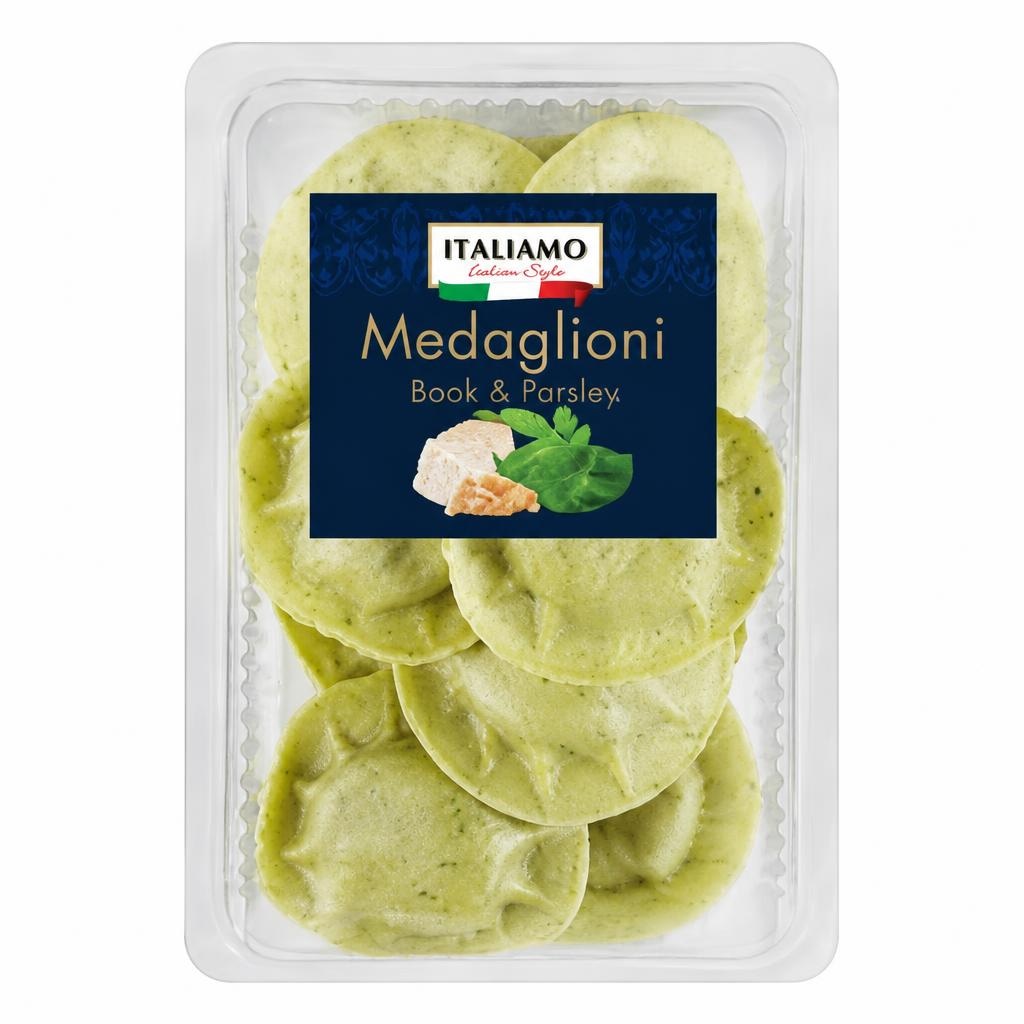 Italiamo sveže jajčne testenine Medaglioni 250 g Akcija u trgovini Lidl