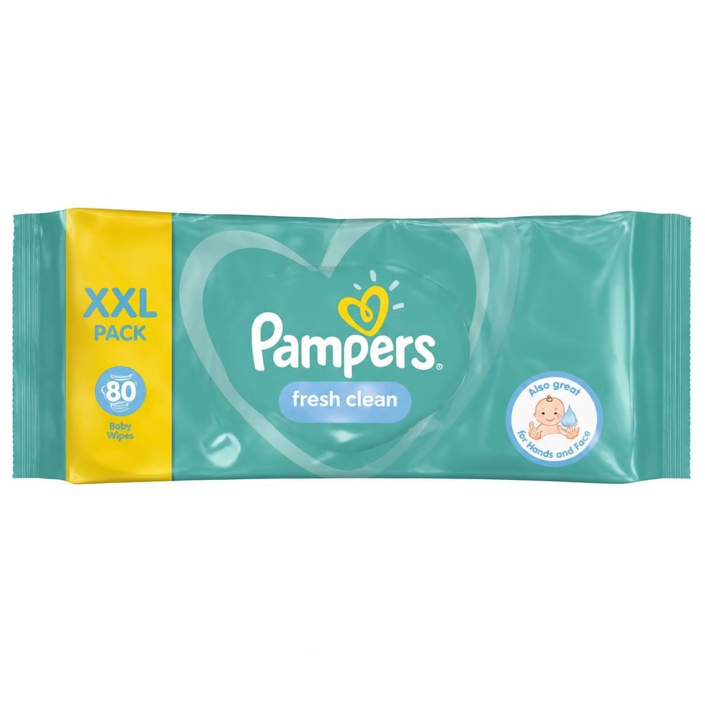 Vlažilni robčki Pampers Fresh 80/1 Akcija u trgovini Jager