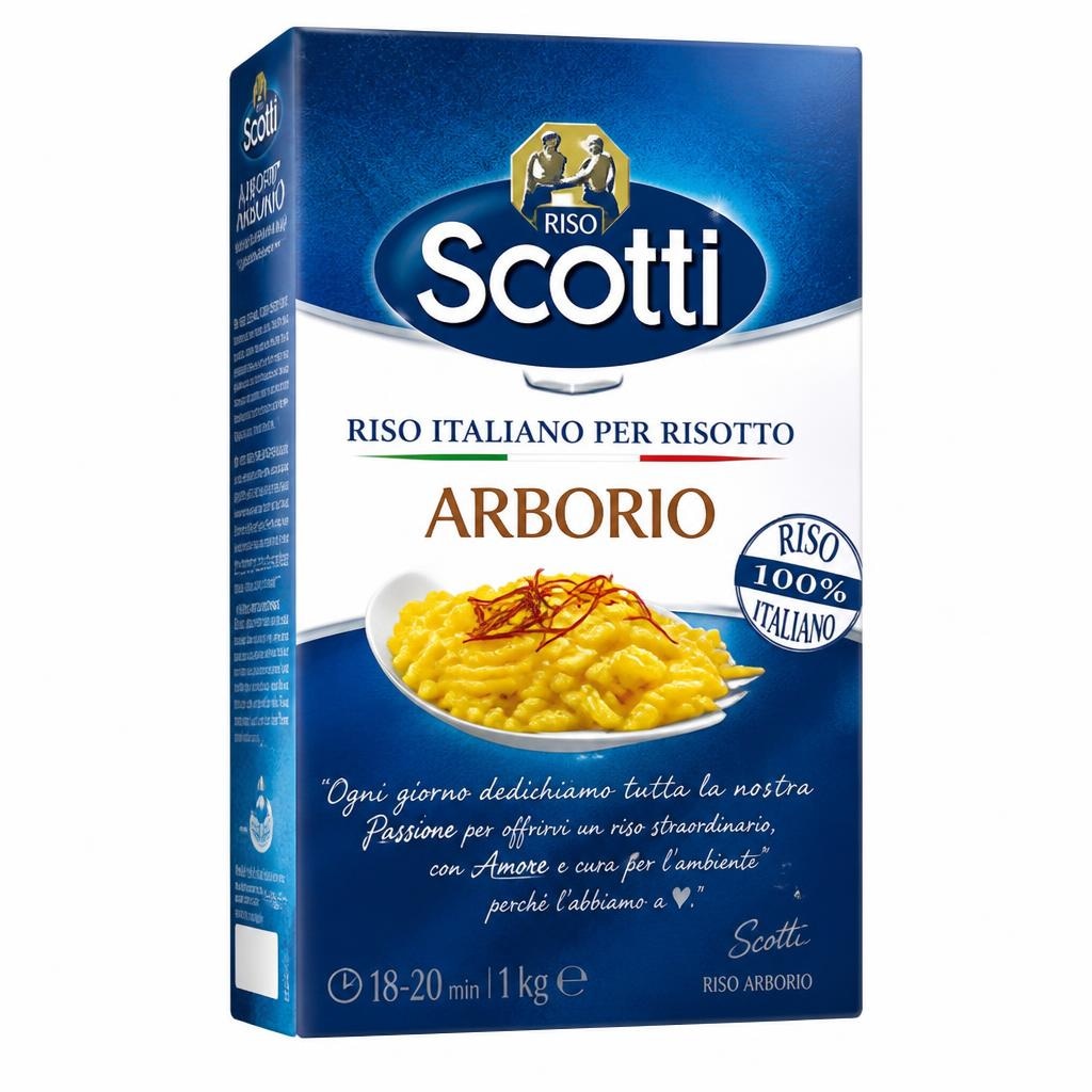 Scotti riž Arborio 1 kg Akcija u trgovini Mercator