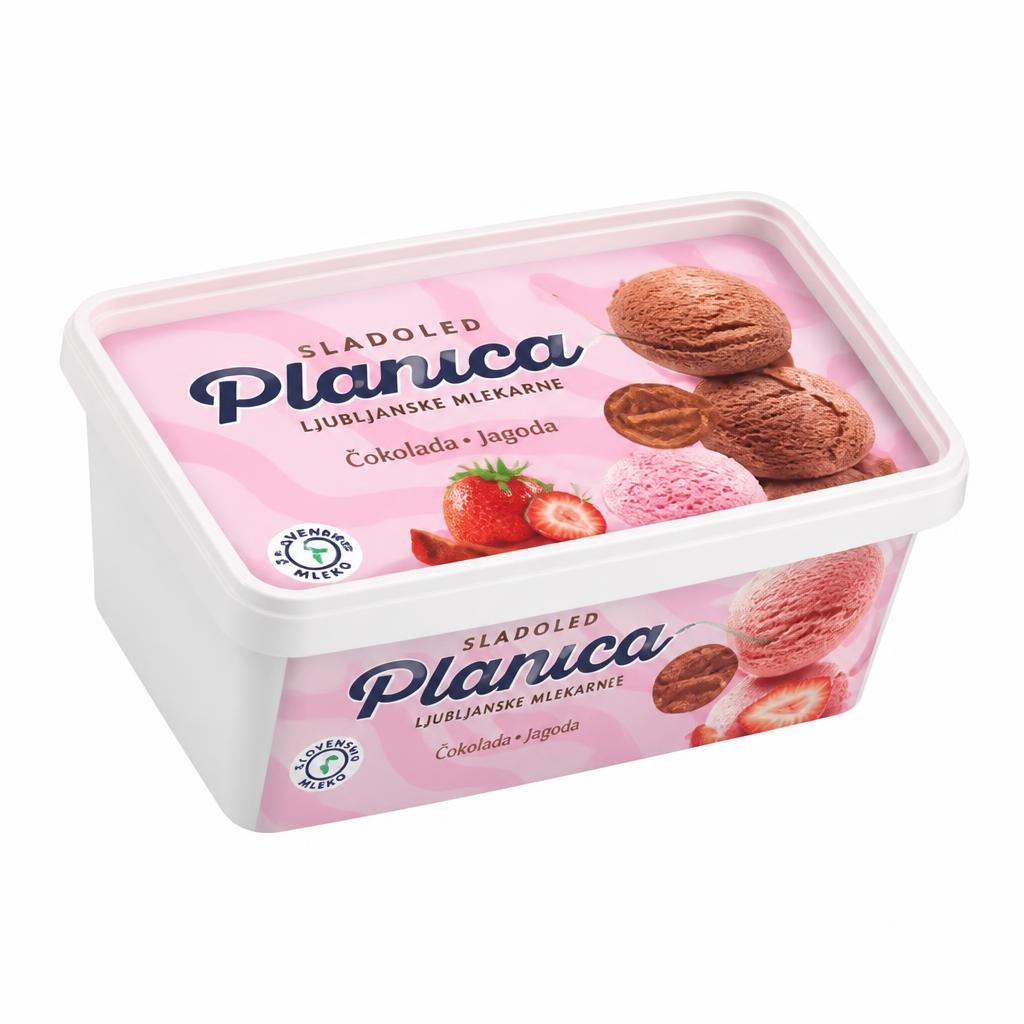 Sladoled Planica 1 L Akcija u trgovini Mercator