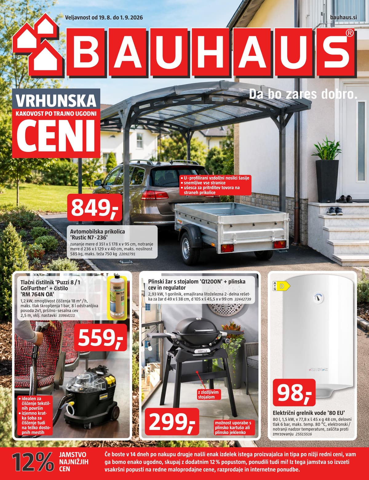 Bauhaus katalog od 19.08.2026. - Akcijska Ponudba