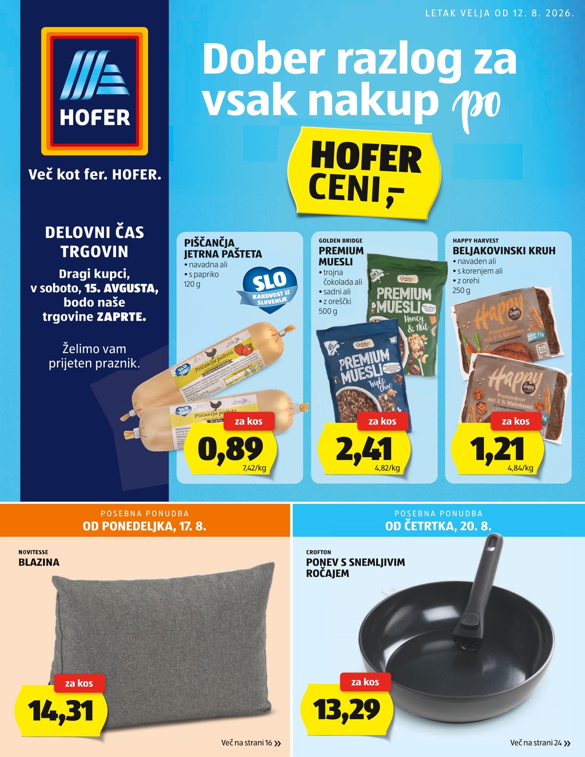 Hofer — Akcijska Ponudba