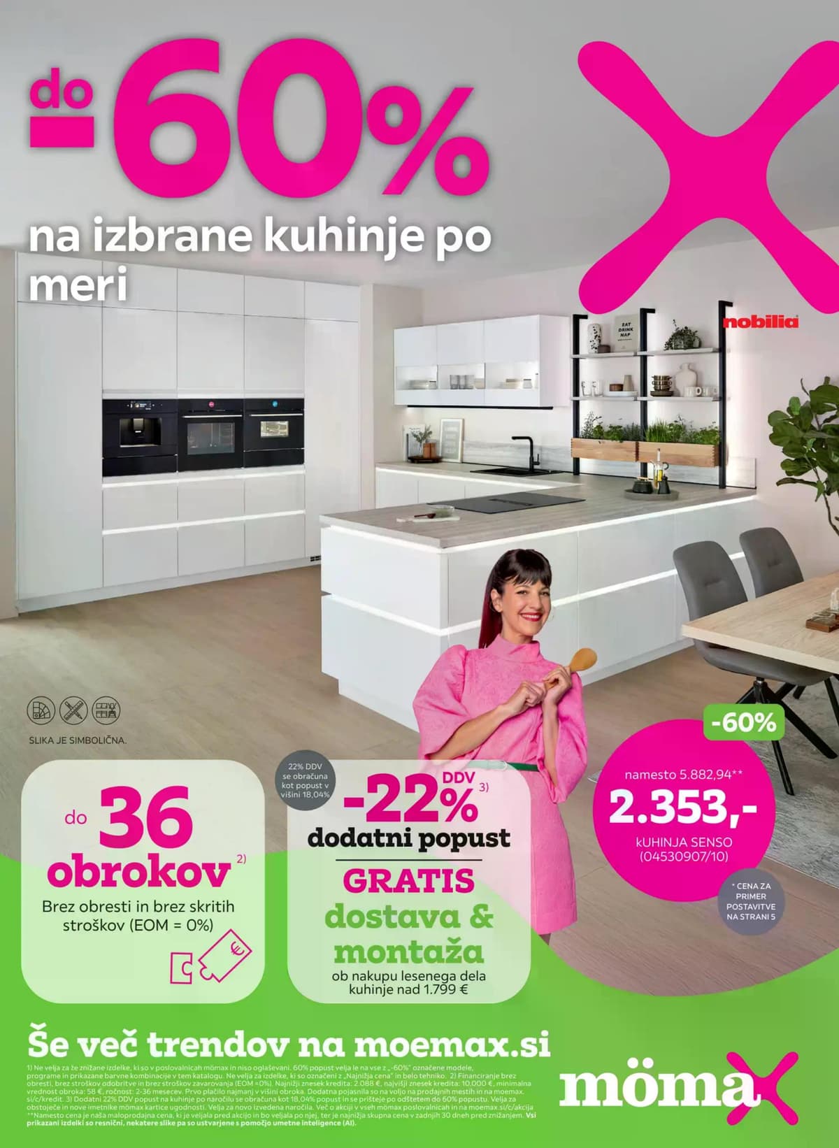 Mömax katalog od 17.08.2026. - Kuhinje po meri